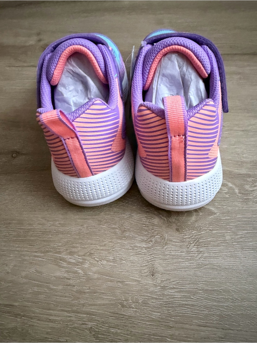 Skechers GirlsLightweight Easy On Adaptive Closure SZ 3 Sneakers Purple Pink NWT - Picture 5 of 7